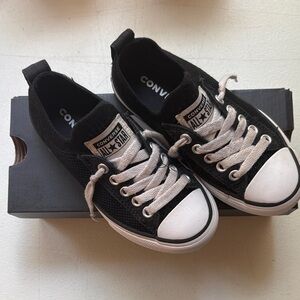 Converse Black and White All Star Sneakers